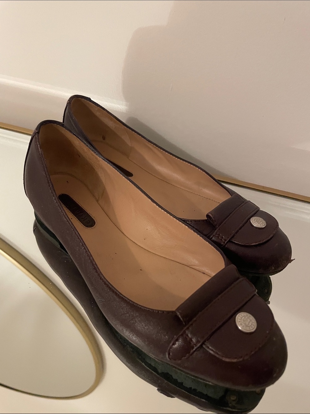 Longchamp Women’s Plum Slip-On Shoes Size 36